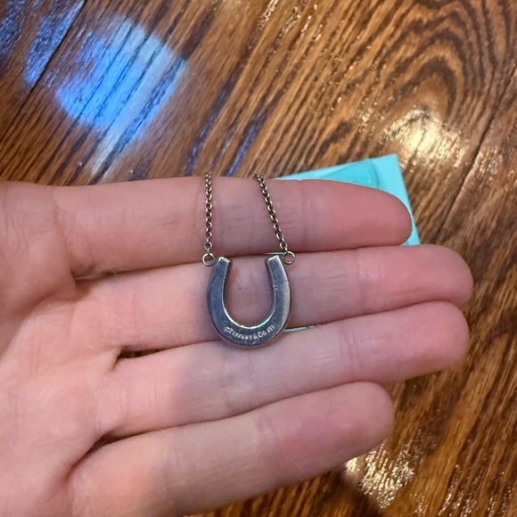Tiffany & Co. Silver Horseshoe Necklace - Picture 3 of 6